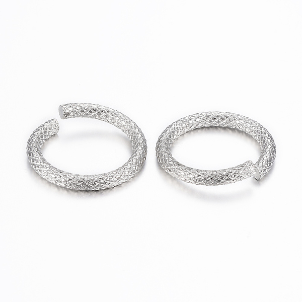 

PandaHall 304 Stainless Steel Open Jump Rings, Stainless Steel Color, 10 Gauge, 20x2.5mm, Inner Diameter: 15mm 304 Stainless Steel