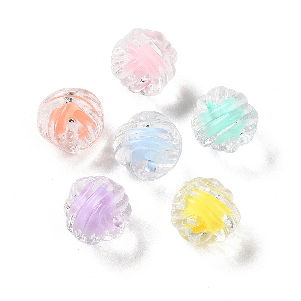 

PandaHall Transparent Acrylic Beads, Bead in Bead, Ball, 11.5mm, Hole: 2.5mm, 641pcs/500g Acrylic Others