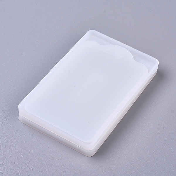 

PandaHall DIY Rectangle Card Sleeve Silicone Molds, Resin Casting Molds, For UV Resin, Epoxy Resin Jewelry Making, White, 105x67.1x6mm...