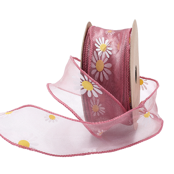 Daisy Pattern Polyester Ribbon Daisy Pattern Polyester Ribbon