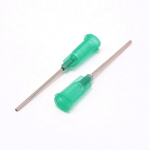 

PandaHall Plastic Fluid Precision Blunt Needle Dispense Tips, with 201 Stainless Steel Pin, Medium Aquamarine, 4.25x0.75cm, Inner Diameter...