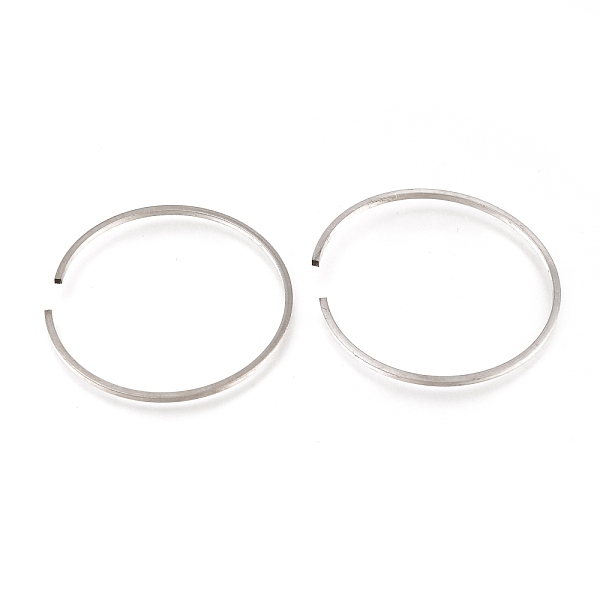 

PandaHall 304 Stainless Steel Quick Link Connectors, Round Ring, Stainless Steel Color, 30x1mm, Inner Diameter: 29mm 304 Stainless Steel...
