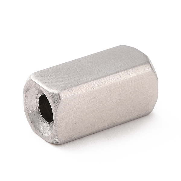 

PandaHall 304 Stainless Steel Beads, Rectangle, Matte Stainless Steel Color, 8x8x16mm, Hole: 3.6mm 304 Stainless Steel Rectangle