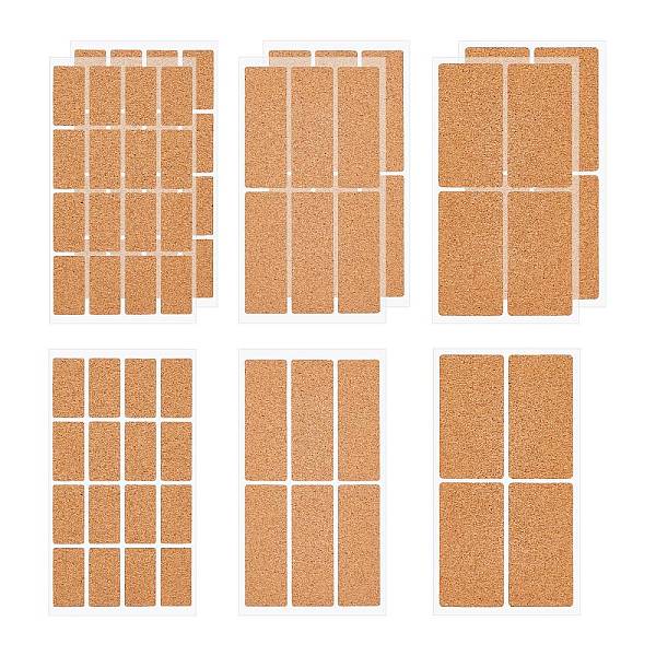 

PandaHall Rectangle Shape Cork Label Stickers, Self Adhesive Craft Stickers, for DIY Art Craft, Scrapbooking, Greeting Cards, BurlyWood..., Orange