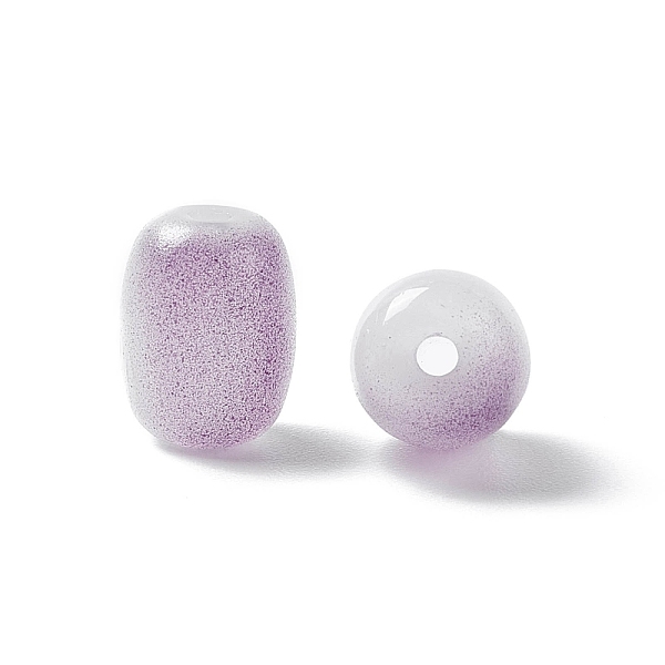 

PandaHall Opaque Glass Beads, Barrel, Medium Orchid, 10x8mm, Hole: 1.6mm Glass Barrel