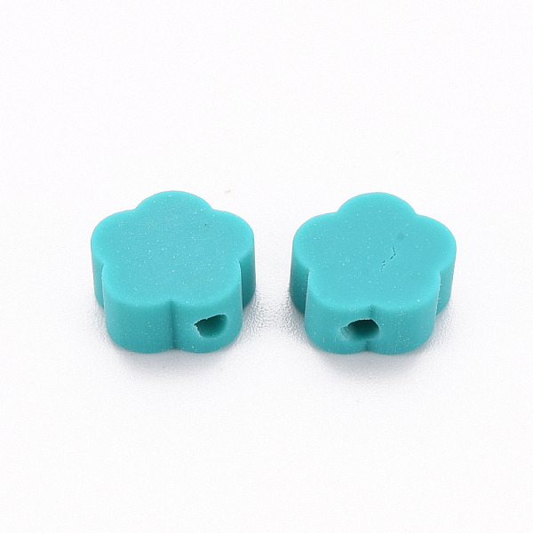 

PandaHall Handmade Polymer Clay Beads, for DIY Jewelry Crafts Supplies, Flower, Mixed Color, 9x9~10x4~5mm, Hole: 1.6mm Polymer Clay Flower..., Multicolor