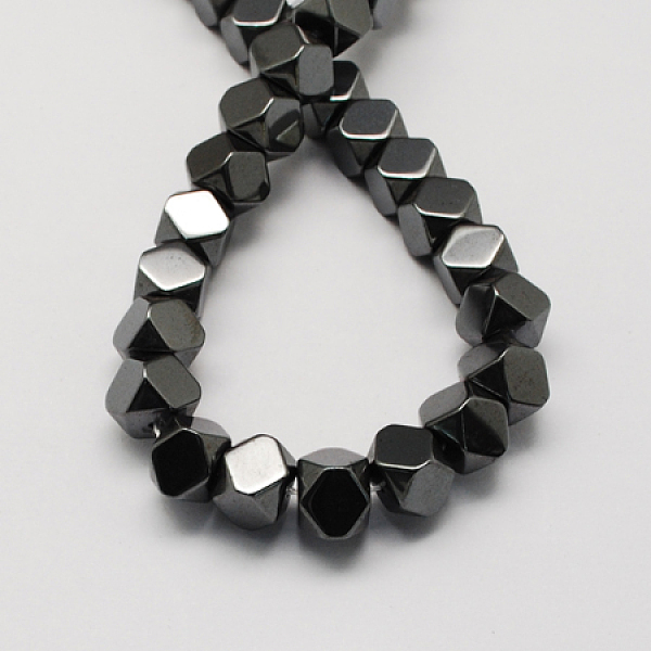 Non-magnetic Synthetic Hematite Beads Strands