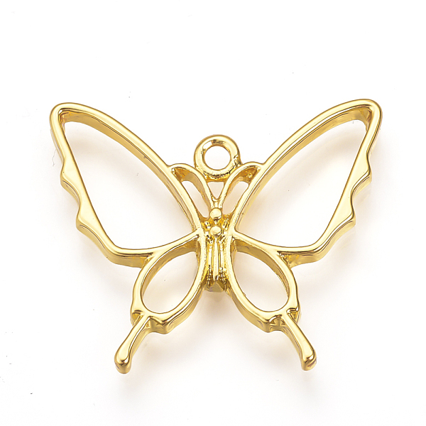 

PandaHall Rack Plating Alloy Open Back Bezel Pendants, For DIY UV Resin, Epoxy Resin, Pressed Flower Jewelry, Cadmium Free & Nickel Free &...