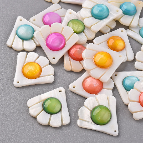 Natural Freshwater Shell Pendants