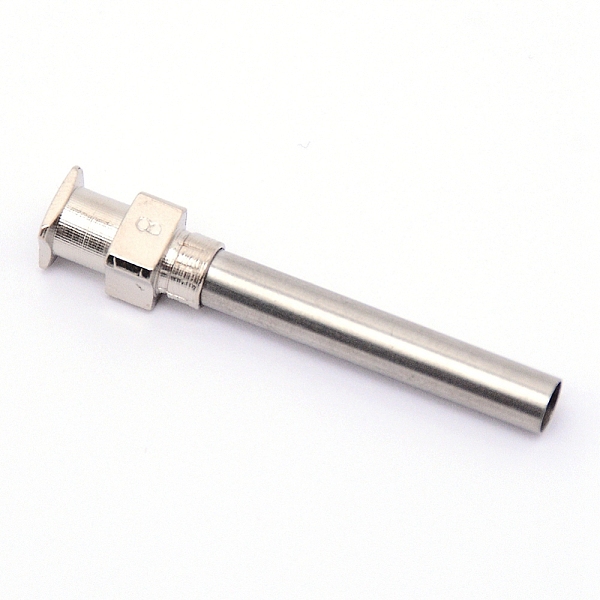 

PandaHall Stainless Steel Dispensing Needles, Stainless Steel Color, 36.5x6x5.5mm, Pin: 4mm, Inner Diameter: 3.5mm Stainless Steel