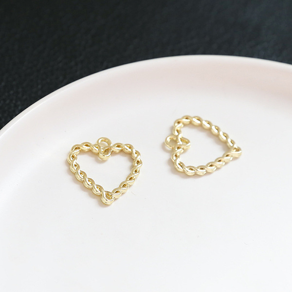 

PandaHall Alloy Pendants, Heart, 21x20mm Alloy Heart