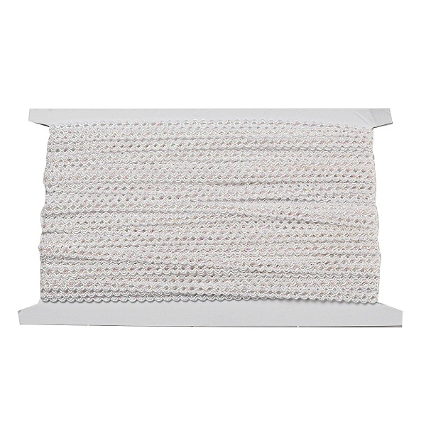 

PandaHall Polyester Wavy Lace Trim, for Curtain, Home Textile Decor, Colorful, 1/4 inch(6mm) Polyester None