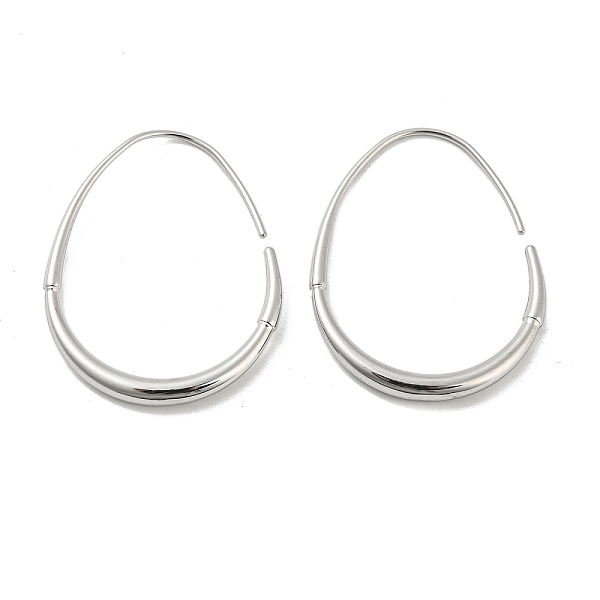 

PandaHall 304 Stainless Steel Dangle Earrings, Egg, Stainless Steel Color, 38.5x3mm 304 Stainless Steel Egg