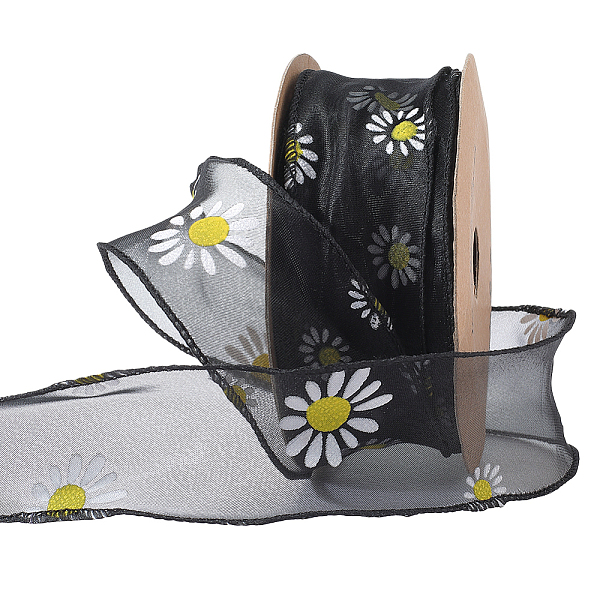 Daisy Pattern Polyester Ribbon Daisy Pattern Polyester Ribbon