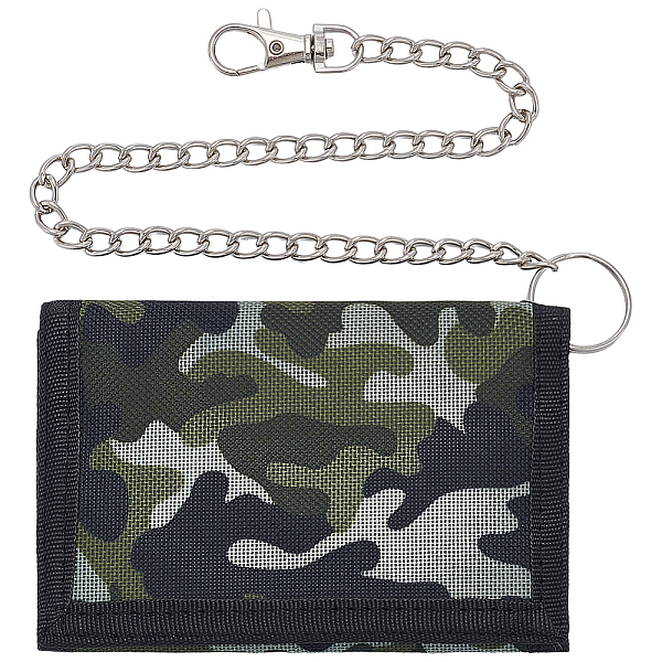 Polyester Wallet Card Holder with Detachable Chains
