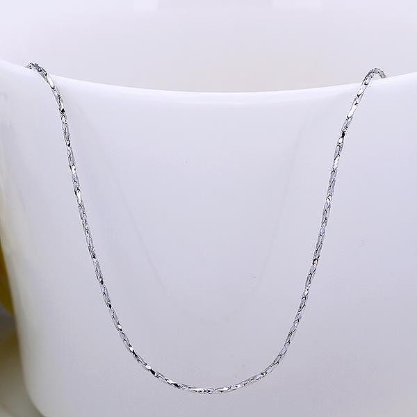 

PandaHall Platinum Plated Tin Alloy Snake Chain Fine Necklaces,, with Lobster Claw Clasps, 18 inch, 0.5mm Alloy