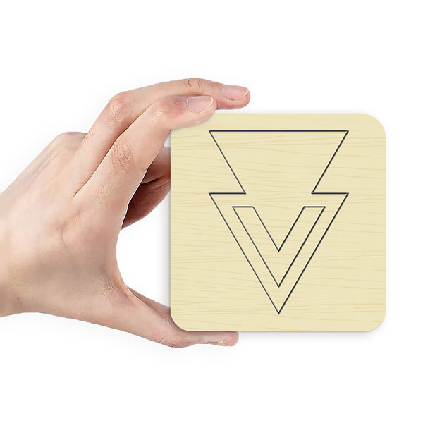 

PandaHall Wood Cutting Dies, with Steel, for DIY Scrapbooking/Photo Album, Decorative Embossing DIY Paper Card, Triangle, Triangle Pattern...