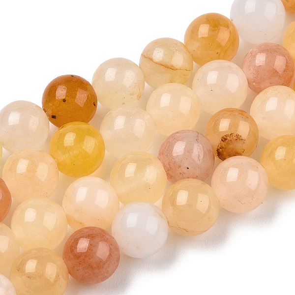 

PandaHall Natural Yellow Aventurine Beads Strands, Round, 6mm, Hole: 1mm, about 66pcs/strand, 15.7 inch Yellow Aventurine Round