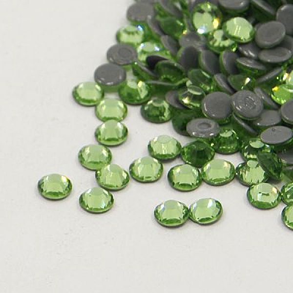 

PandaHall Glass Hotfix Rhinestone, Grade AA, Flat Back & Faceted, Half Round, Peridot, SS20, 4.6~4.8mm, about 1440pcs/bag Glass Rhinestone..., Green