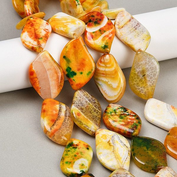 Dyed Natural Agate … - image