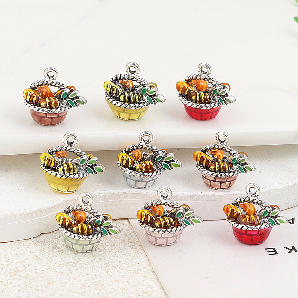 Alloy Enamel Charms - image