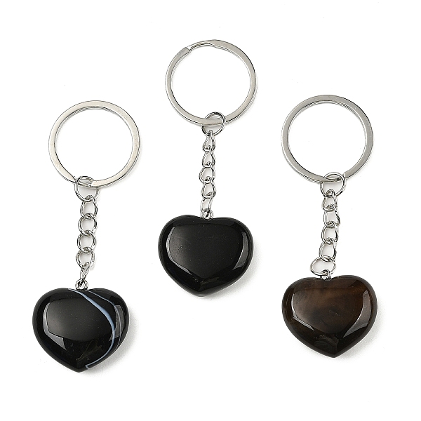 Natural Agate Keych… - image
