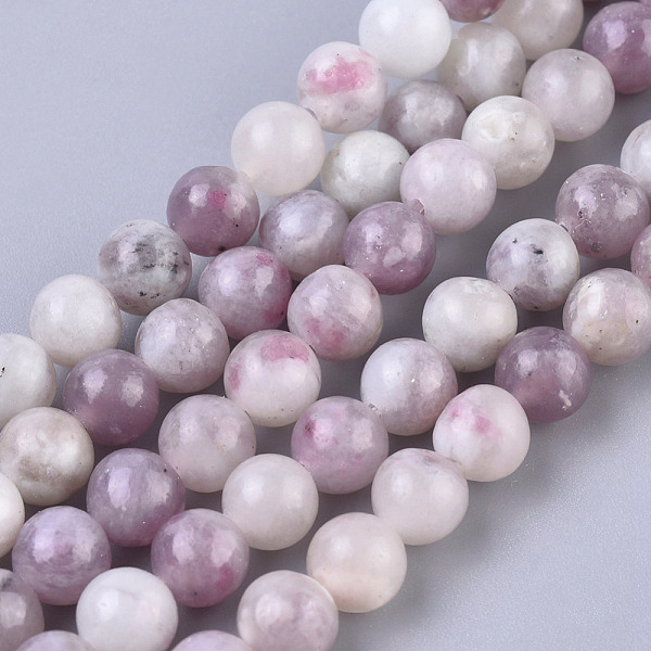 

PandaHall Natural Chinses Pink Tourmaline Beads Strand, Round, 6mm, Hole: 0.8mm, about 65pcs/Strand, 15.35 inch(39cm) Tourmaline Round