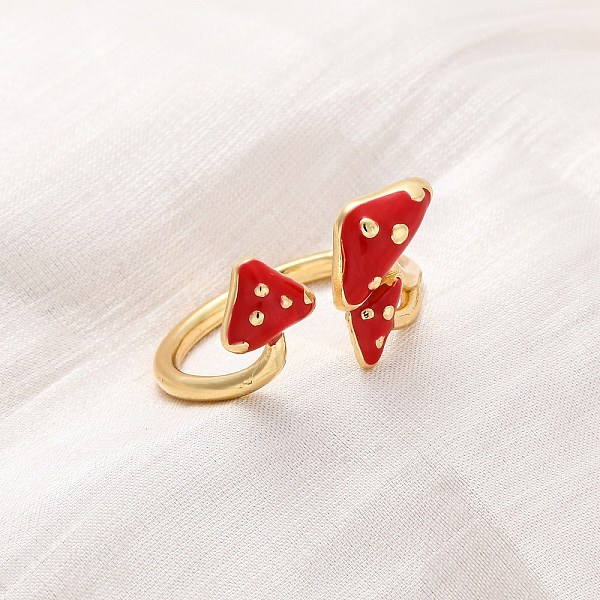 Brass Enamel Open C… - image