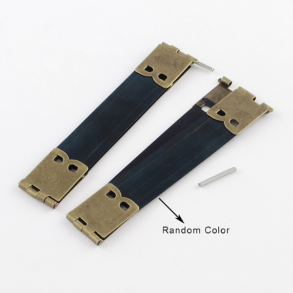 

PandaHall Iron Internal Flex Frames, Flex Spring Clip for Purse, Antique Bronze, 100x14mm Iron