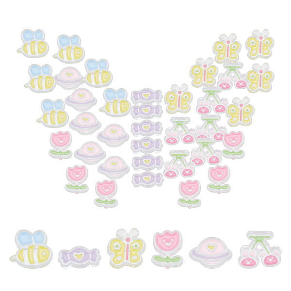 36Pcs 6 Style Trans… - image