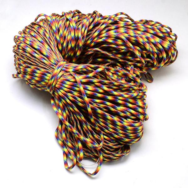 

PandaHall 7 Inner Cores Polyester & Spandex Cord Ropes, for Rope Bracelets Making, Colorful, 4mm, about 109.36 yards(100m)/bundle...