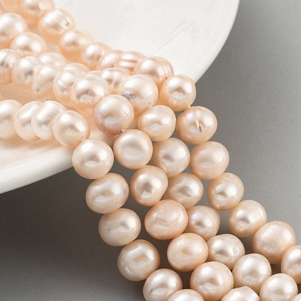 Natural Cultured Freshwater Pearl Beads Strands