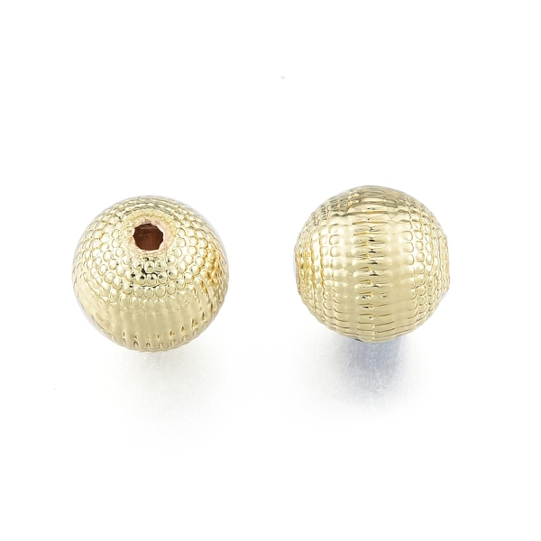 

PandaHall Alloy Beads, Cadmium Free & Lead Free, Round, Light Gold, 8mm, Hole: 1.4mm Alloy Round
