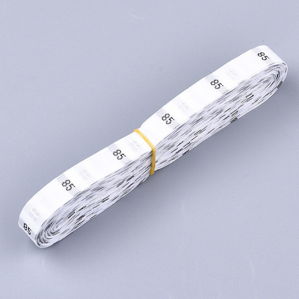 

PandaHall Clothing Size Labels(85), Garment Accessories, Size Tags, White, 12.5mm, about 10000pcs/bag Cloth White
