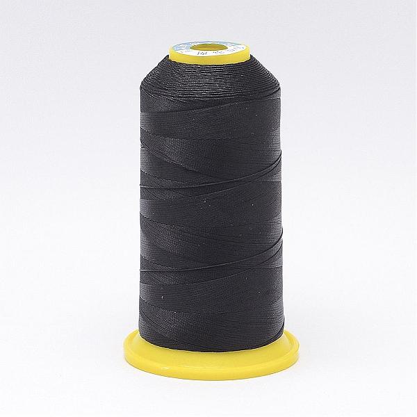

PandaHall Nylon Sewing Thread, Black, 0.6mm, about 300m/roll Nylon Black