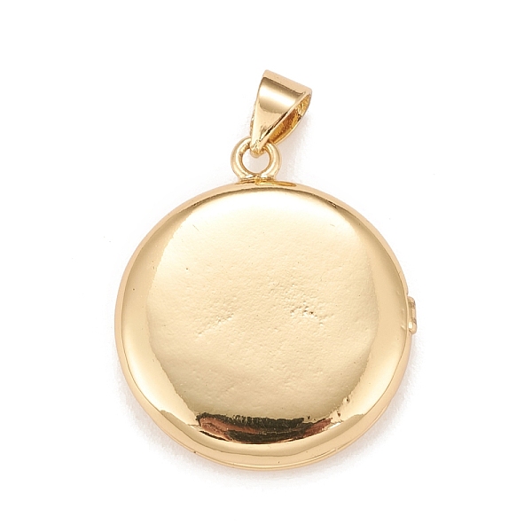 

PandaHall Brass Micro Pave Cubic Zirconia Locket Pendants, Photo Frame Charms for Necklaces, Real 18K Gold Plated, Lead Free & Cadmium Free..., Clear