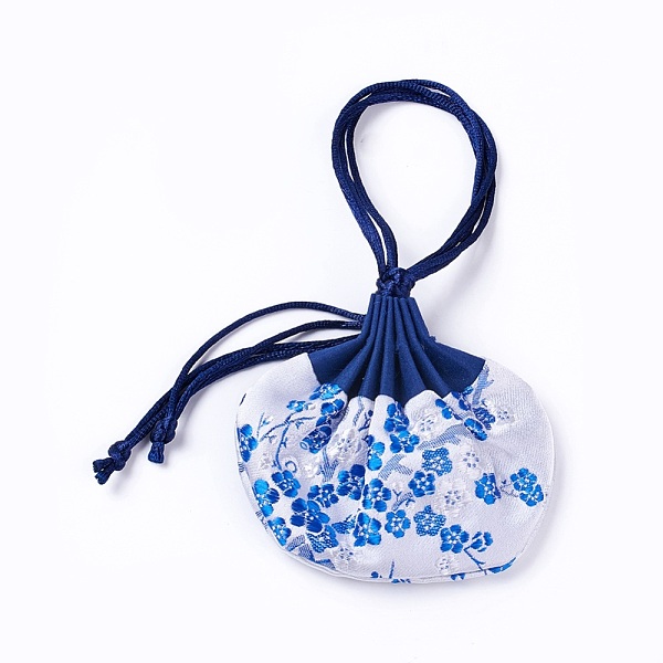 

PandaHall Silk Packing Pouches, White, 8.4~8.7x12.8~13.1cm Silk White