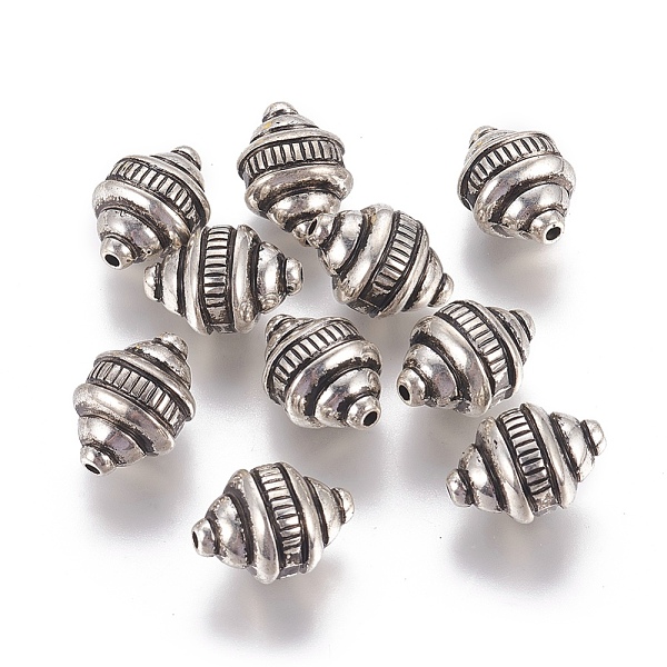 

PandaHall CCB Plastic Beads, Cone, Antique Silver, 17.5x12.5x11mm, Hole: 1.6mm Plastic Cone