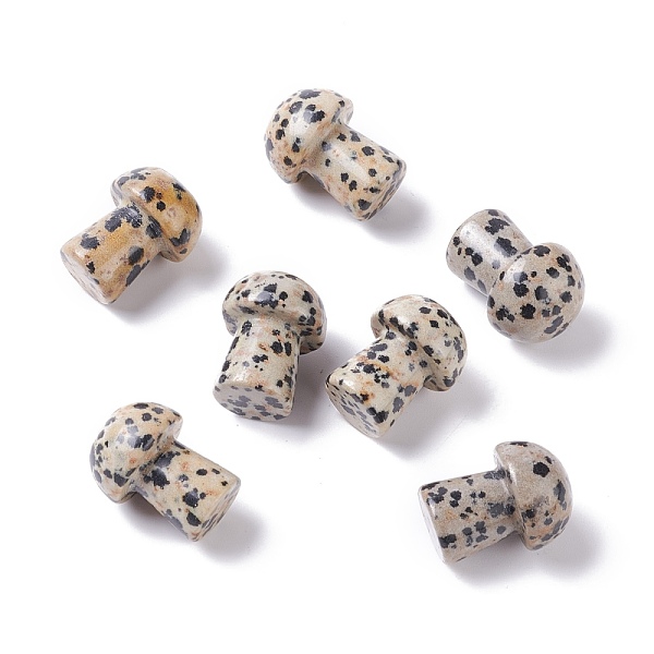 

PandaHall Natural Dalmatian Jasper GuaSha Stone, Gua Sha Scraping Massage Tool, for SPA Relaxing Meditation Massage, Undyed, Mushroom Shaped...