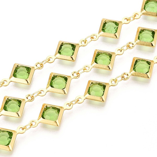 Brass Rhombus Link … - image