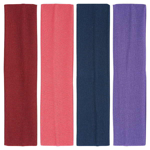 8 bandeau à cheveux en tissu de soie de lait bicolore ([1] pièce)