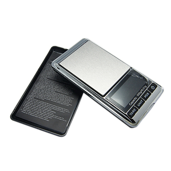

PandaHall Digital Scale, Pocket Scale, Black, Value: 0.1g~300g, 115x63mm Plastic Black