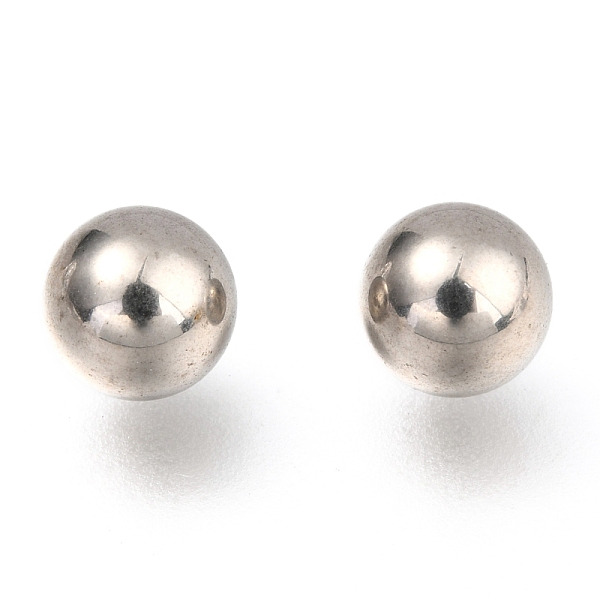 

PandaHall 201 Stainless Steel Beads, No Hole/Undrilled, Solid Round, Stainless Steel Color, 7mm 201 Stainless Steel Round