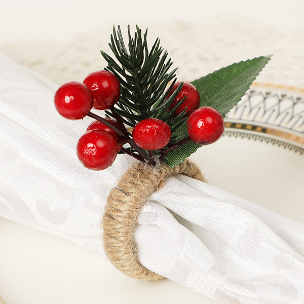 Christmas Plastic Napkin Rings
