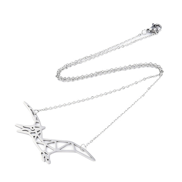 201 Stainless Steel Pendant Necklaces