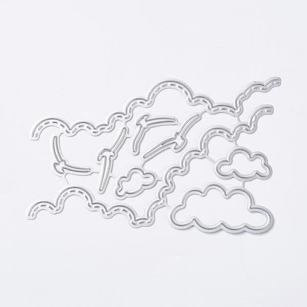 

PandaHall Carbon Steel Cutting Dies Stencils, for DIY Scrapbooking/Photo Album, Decorative Embossing DIY Paper Card, Cloud & Bird, Matte...