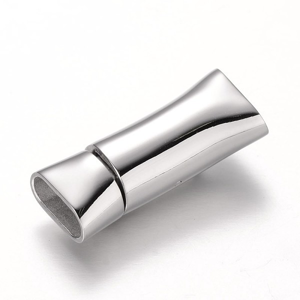 Smooth Surface 304 Stainless Steel Rectangle Magnetic Clasps