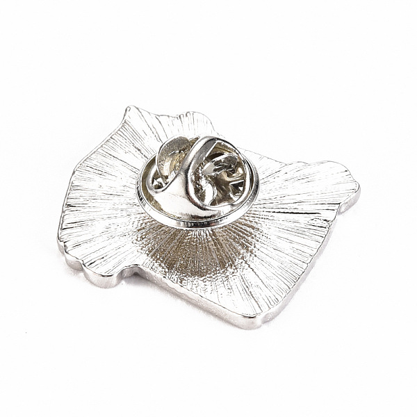 

PandaHall Alloy Enamel Brooches, Enamel Pins, with Brass Butterfly Clutches, Fire Car, Cadmium Free & Nickel Free & Lead Free, Platinum..., Red