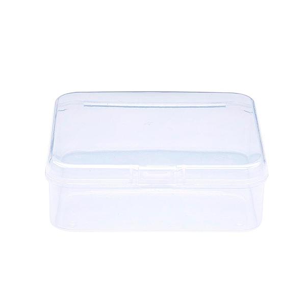 

PandaHall Square Plastic Bead Storage Containers, Clear, 7.4x7.3x2.5cm Plastic Square Clear