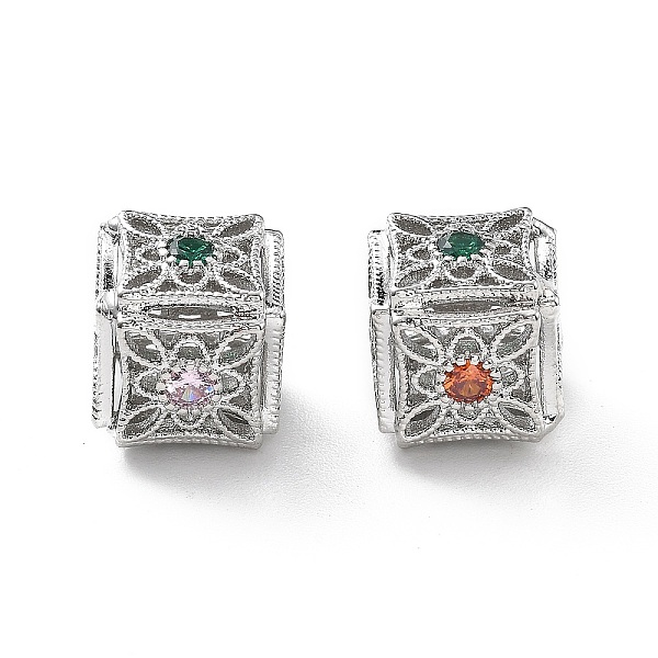 Brass Micro Pave Cu… - image